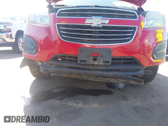 2015 Chevrolet Trax LT with VIN 3GNCJLSB8FL216708, listed as a IAAI auction lot 41646647 with 106,405 mi miles. Bid and sale history available at carsss.com. Image 6.