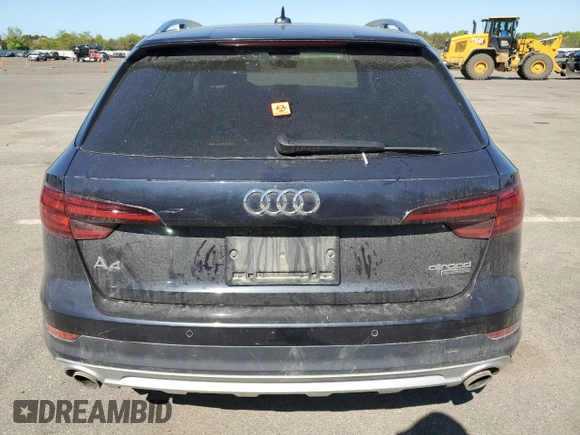 2018 Audi A4 allroad Premium Plus with VIN WA18NAF49JA123631, listed as a Copart auction lot 55131874 with 0 mi miles. Bid and sale history available at carsss.com. Image 6.