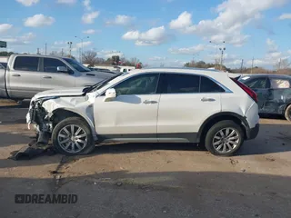 2021 Cadillac XT4 FWD Premium Luxury with VIN 1GYFZCR47MF084998, listed as a IAAI auction lot 41483283 with 1 mi miles. Bid and sale history available at carsss.com. Image 13.