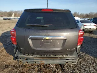 2016 Chevrolet Equinox LS with VIN 2GNFLEEK2G6221777, listed as a Copart auction lot 42834235 with 126,885 mi miles and Salvage Title. Bid and sale history available at DreamBid. Image 6.