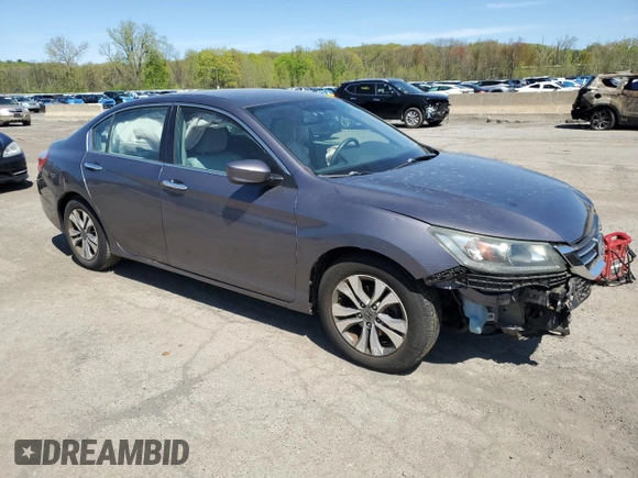 2015 Honda Accord LX with VIN 1HGCR2F34FA114135, listed as a Copart auction lot 54684005 with 110,577 mi miles and Salvage Title. Bid and sale history available at carsss.com. Image 4.