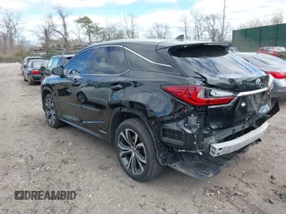 2018 Lexus RX with VIN 2T2BGMCA0JC024236, listed as a IAAI auction lot 42032485 with 105,046 mi miles. Bid and sale history available at carsss.com. Image 3.