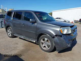 2013 Honda Pilot EX-L with VIN 5FNYF4H50DB009748, listed as a IAAI auction lot 42330055 with 97,875 mi miles and . Bid and sale history available at DreamBid. Image 1.