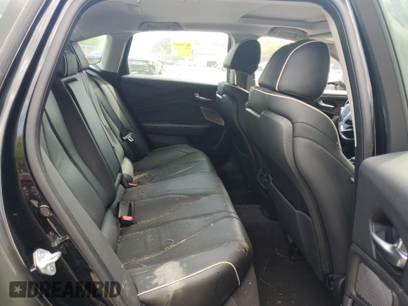 2021 Acura TLX Advance with VIN 19UUB5F65MA011856, listed as a Copart auction lot 54974865 with 29,390 mi miles and Salvage title. Bid and sale history available at DreamBid. Image 10.