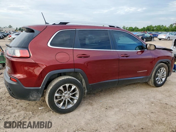 2019 Jeep Cherokee Latitude Plus with VIN 1C4PJLLB8KD176655, listed as a Copart auction lot 63762115 with 111,973 mi miles and Salvage title. Bid and sale history available at DreamBid. Image 3.