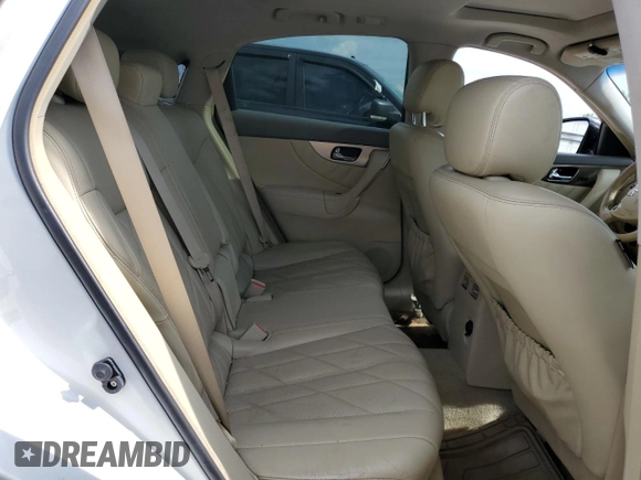 2010 Infiniti FX35 with VIN JN8AS1MUXAM800305, listed as a Copart auction lot 61742114 with 172,274 mi miles and Salvage Title. Bid and sale history available at carsss.com. Image 10.