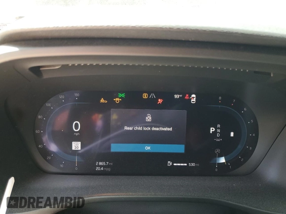 2024 Volvo XC40 Ultimate Dark Theme z VIN YV4L12UM7R2314522, wystawiony jako Copart lot #54007415 z przebiegiem 2 865 mil mil oraz Szkoda całkowita • Salvage title. Historia ofert i sprzedaży dostępna na DreamBid. Obrazek 9.