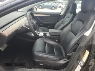 2022 Tesla Model 3 Performance with VIN 5YJ3E1EC1NF267857, listed as a Copart auction lot 88029995 with 38,080 mi miles and Salvage Title. Bid and sale history available at DreamBid. Image 7.