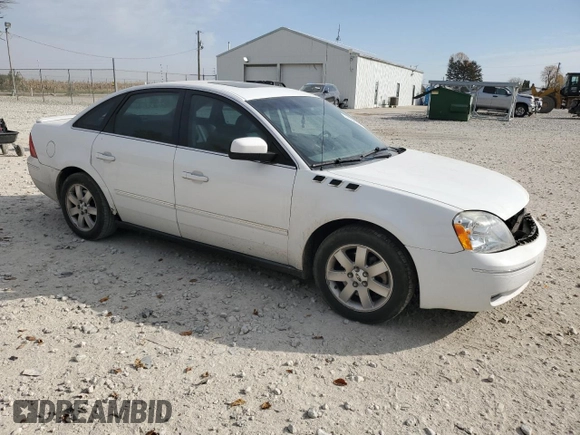 2005 Ford Five Hundred SEL with VIN 1FAFP24135G191762, listed as a Copart auction lot 77334394 with 117,630 mi miles and Salvage Title. Bid and sale history available at carsss.com. Image 4.