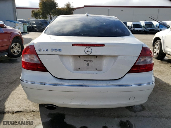 2009 Mercedes-Benz CLK-Class 3.5L with VIN WDBTJ56H39F268506, listed as a Copart auction lot 46494245 with 158,726 mi miles and Clean Title. Bid and sale history available at carsss.com. Image 6.