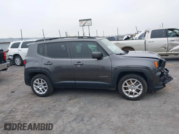 2020 Jeep Renegade Latitude with VIN ZACNJABBXLPK94526, listed as a IAAI auction lot 41500649 with 60,077 mi miles and . Bid and sale history available at DreamBid. Image 13.