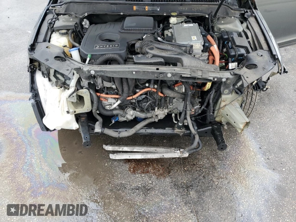 2017 Lincoln MKZ Hybrid Reserve with VIN 3LN6L5MU4HR602533, listed as a Copart auction lot 58864905 with 122,363 mi miles and Salvage title. Bid and sale history available at DreamBid. Image 11.