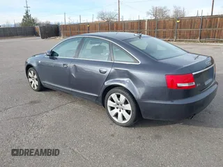 2005 Audi A6 with VIN WAUDG74F55N114863, listed as a IAAI auction lot 41177098 with 93,918 mi miles. Bid and sale history available at carsss.com. Image 3.