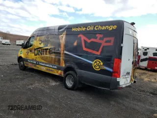 2023 Mercedes-Benz Sprinter with VIN W1Y5KDHY6PT122187, listed as a Copart auction lot 81495314 with 66,114 mi miles and Salvage Title. Bid and sale history available at DreamBid. Image 2.
