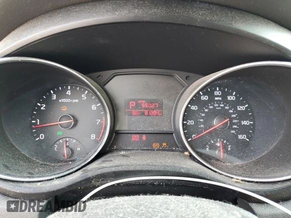 2016 Kia Sedona LX with VIN KNDMB5C15G6172514, listed as a Copart auction lot 72267704 with 81,284 mi miles and Salvage Title. Bid and sale history available at carsss.com. Image 9.