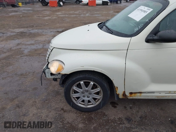 2007 Chrysler PT Cruiser Limited with VIN 3A8FY68B47T623526, listed as a IAAI auction lot 41994985 with 153,132 mi miles. Bid and sale history available at carsss.com. Image 6.