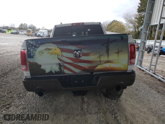 2018 Ram 1500 Longhorn with VIN 1C6RR7PT0JS152072, listed as a Copart auction lot 77378964 with 146,882 mi miles and Salvage title. Bid and sale history available at DreamBid. Image 6.