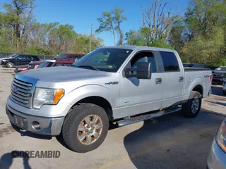 2011 Ford F-150 XLT with VIN 1FTFW1ETXBFB77415, listed as a IAAI auction lot 42048378 with 202,620 mi miles. Bid and sale history available at carsss.com. Image 14.