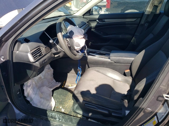 2018 Honda Accord Sedan LX 1.5T with VIN 1HGCV1F1XJA219145, listed as a Copart auction lot 50263205 with 90,098 mi miles and Salvage Title. Bid and sale history available at carsss.com. Image 7.