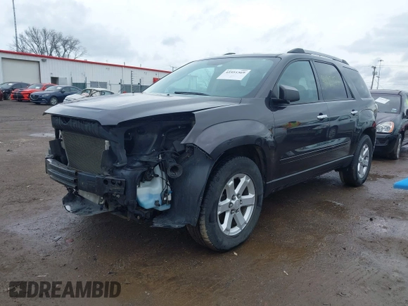 2015 GMC Acadia SLE with VIN 1GKKVPKD8FJ338434, listed as a IAAI auction lot 41951569 with 136,579 mi miles. Bid and sale history available at carsss.com. Image 2.