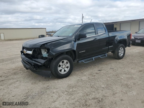 2020 Chevrolet Colorado 2WD Work Truck with VIN 1GCHSBEA0L1239119, listed as a Copart auction lot 85988804 with 38,038 mi miles and Salvage Title. Bid and sale history available at carsss.com. Image 1.