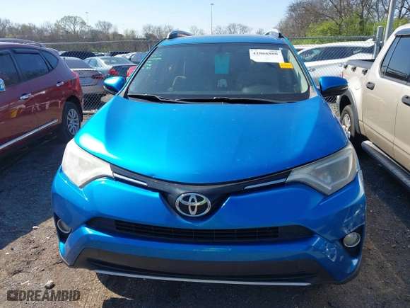 2016 Toyota RAV4 XLE with VIN JTMWFREV3GJ098415, listed as a IAAI auction lot 41866800 with 97,440 mi miles. Bid and sale history available at carsss.com. Image 12.