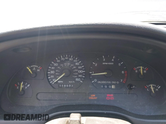 1995 Ford Mustang GT with VIN 1FALP42T5SF144091, listed as a IAAI auction lot 42612995 with 118,593 mi miles and . Bid and sale history available at DreamBid. Image 7.