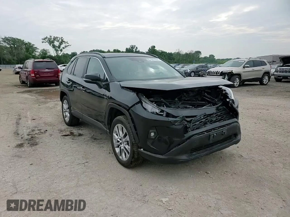 2024 Toyota RAV4 XLE Premium with VIN 2T3A1RFV3RC428731, listed as a Copart auction lot 59918945 with 26,263 mi miles and Salvage title. Bid and sale history available at DreamBid. Image 14.