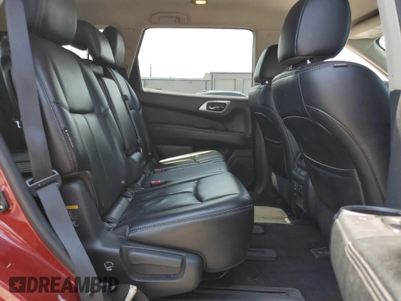 2018 Nissan Pathfinder S with VIN 5N1DR2MN7JC614550, listed as a Copart auction lot 60721215 with 135,189 mi miles and Salvage title. Bid and sale history available at DreamBid. Image 11.