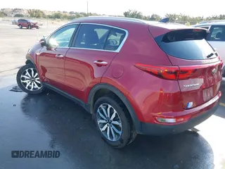 2017 Kia Sportage EX with VIN KNDPN3AC1H7265751, listed as a IAAI auction lot 40737806 with 125,863 mi miles. Bid and sale history available at carsss.com. Image 3.