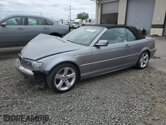 2005 BMW 3 Series 325Ci z VIN WBABW33435PL35773, wystawiony jako Copart lot #60753975 z przebiegiem Nie podano mil oraz Szkoda całkowita • Salvage title. Historia ofert i sprzedaży dostępna na DreamBid. Obrazek 1.