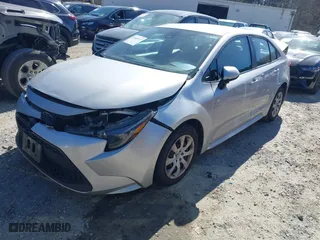 2021 Toyota Corolla LE with VIN 5YFEPMAE5MP254186, listed as a IAAI auction lot 41649717 with 107,715 mi miles. Bid and sale history available at carsss.com. Image 17.