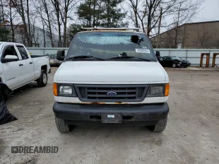 2005 Ford Econoline Cargo with VIN 1FTNE24W05HA67241, listed as a Copart auction lot 85980654 with Not Provided miles and Clean Title. Bid and sale history available at carsss.com. Image 5.