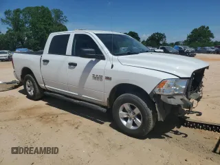 2018 Ram 1500 Tradesman with VIN 3C6RR7KT2JG252561, listed as a Copart auction lot 55558965 with 141,451 mi miles and Salvage title. Bid and sale history available at DreamBid. Image 4.