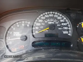 2003 GMC Yukon SLT with VIN 1GKEC13V43J171962, listed as a Copart auction lot 63244534 with 200,159 mi miles and Salvage Title. Bid and sale history available at carsss.com. Image 9.