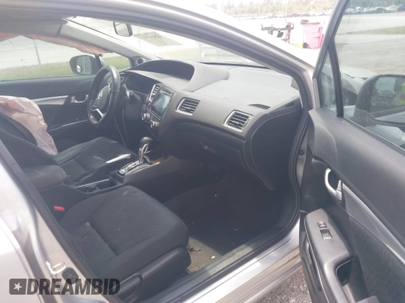 2015 Honda Civic Sedan EX with VIN 19XFB2F83FE116399, listed as a IAAI auction lot 42050811 with 156,682 mi miles. Bid and sale history available at carsss.com. Image 5.