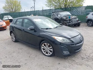 2010 Mazda Mazda3 s Sport with VIN JM1BL1H61A1206440, listed as a IAAI auction lot 42045853 with 1 mi miles. Bid and sale history available at carsss.com. Image 1.
