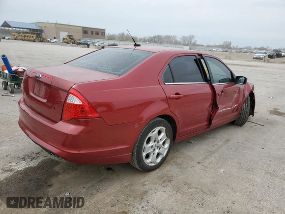 2010 Ford Fusion SE with VIN 3FAHP0HA3AR242574, listed as a Copart auction lot 51503675 with 202,192 mi miles and Salvage Title. Bid and sale history available at carsss.com. Image 3.