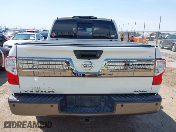 2017 Nissan Titan SV with VIN 1N6AA1E5XHN532587, listed as a IAAI auction lot 42019155 with 90,496 mi miles and . Bid and sale history available at DreamBid. Image 16.