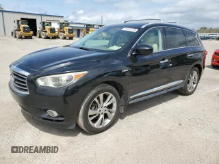 2014 Infiniti QX60 Hybrid with VIN 5N1CL0MM7EC526631, listed as a Copart auction lot 51461175 with 198,479 mi miles and Clean Title. Bid and sale history available at DreamBid. Image 1.