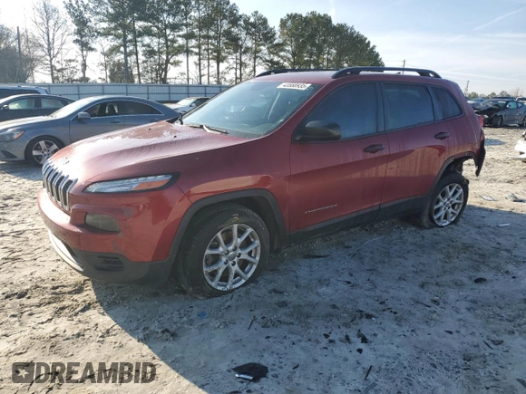 2017 Jeep Cherokee Sport z VIN 1C4PJLAS7HW650031, wystawiony jako Copart lot #43588935 z przebiegiem 110 090 mil mil oraz Szkoda całkowita • Salvage title. Historia ofert i sprzedaży dostępna na DreamBid. Obrazek 1.
