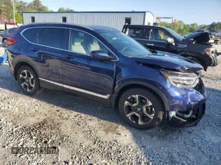 2017 Honda CR-V Touring with VIN 5J6RW1H90HL011602, listed as a Copart auction lot 52429865 with 49,284 mi miles and Salvage Title. Bid and sale history available at carsss.com. Image 4.
