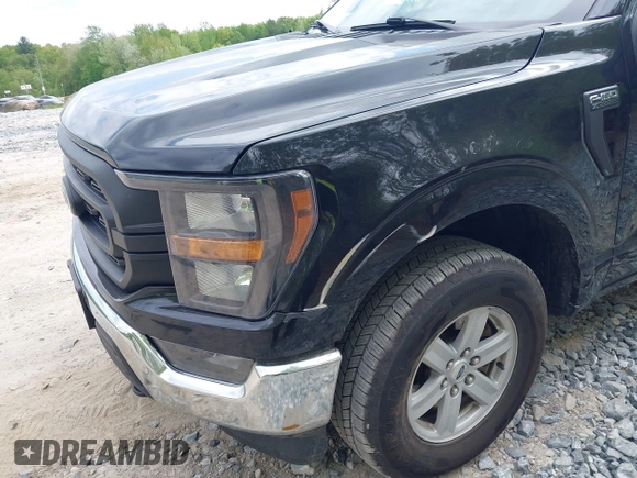 2023 Ford F-150 XL with VIN 1FTEX1EP8PKD51248, listed as a IAAI auction lot 42237097 with 90,886 mi miles and . Bid and sale history available at DreamBid. Image 17.