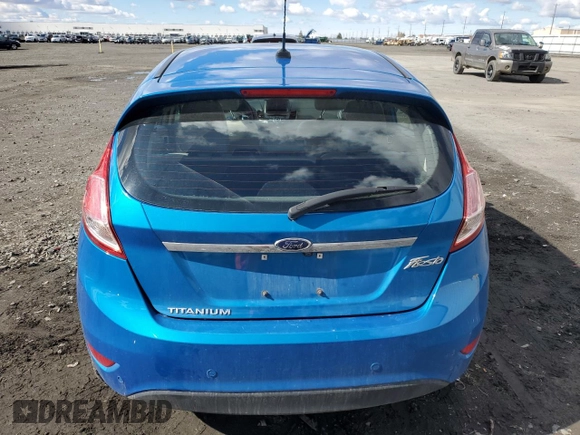 2017 Ford Fiesta Titanium with VIN 3FADP4FJ8HM139067, listed as a Copart auction lot 49733415 with 59,770 mi miles and Salvage Title. Bid and sale history available at DreamBid. Image 6.