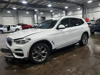 2020 BMW X3 xDrive30i with VIN 5UXTY5C03L9B17538, listed as a Copart auction lot 82562154 with 75,062 mi miles and Salvage Title. Bid and sale history available at DreamBid. Image 1.