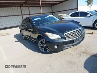 2011 Infiniti M with VIN JN1BY1AP5BM323395, listed as a IAAI auction lot 42384252 with Not provided miles and . Bid and sale history available at DreamBid. Image 1.