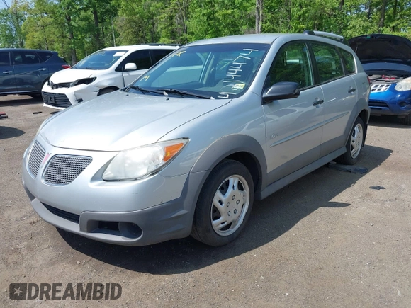 2007 Pontiac Vibe with VIN 5Y2SL65847Z410971, listed as a IAAI auction lot 42144474 with 183,253 mi miles. Bid and sale history available at carsss.com. Image 2.