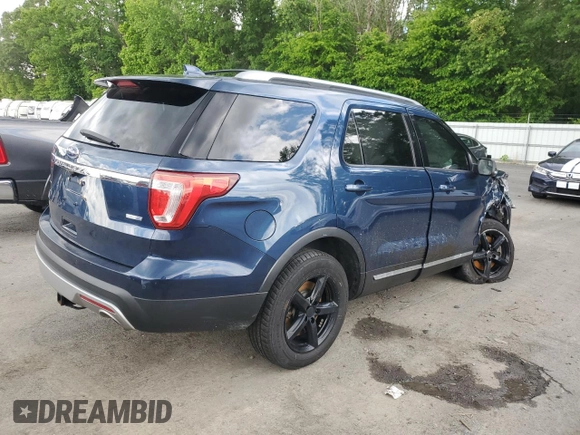 2017 Ford Explorer XLT z VIN 1FM5K8DH5HGC36348, wystawiony jako Copart lot #58332195 z przebiegiem 134 314 mil mil oraz Szkoda całkowita • Salvage title. Historia ofert i sprzedaży dostępna na DreamBid. Obrazek 3.