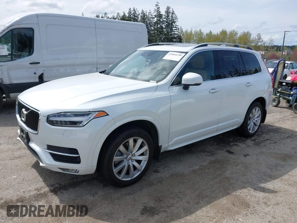 2016 Volvo XC90 T6 Momentum with VIN YV4A22PK8G1043665, listed as a IAAI auction lot 42004230 with 156,681 mi miles. Bid and sale history available at carsss.com. Image 16.