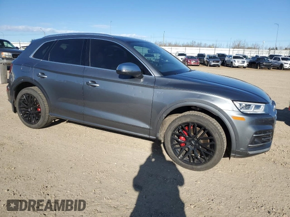 2018 Audi SQ5 Prestige with VIN WA1C4AFY4J2141027, listed as a Copart auction lot 52937395 with 186,813 mi miles and Clean Title. Bid and sale history available at carsss.com. Image 4.